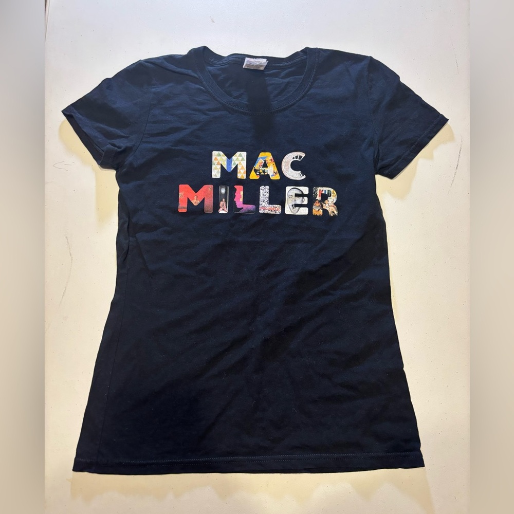 Women’s Mac Miller Concert T-Shirt Black Size Small